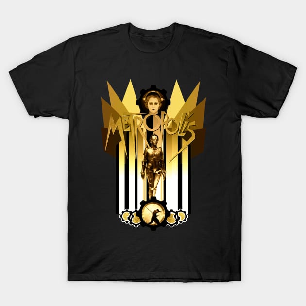 Metropolis T-Shirt by ChromaticD